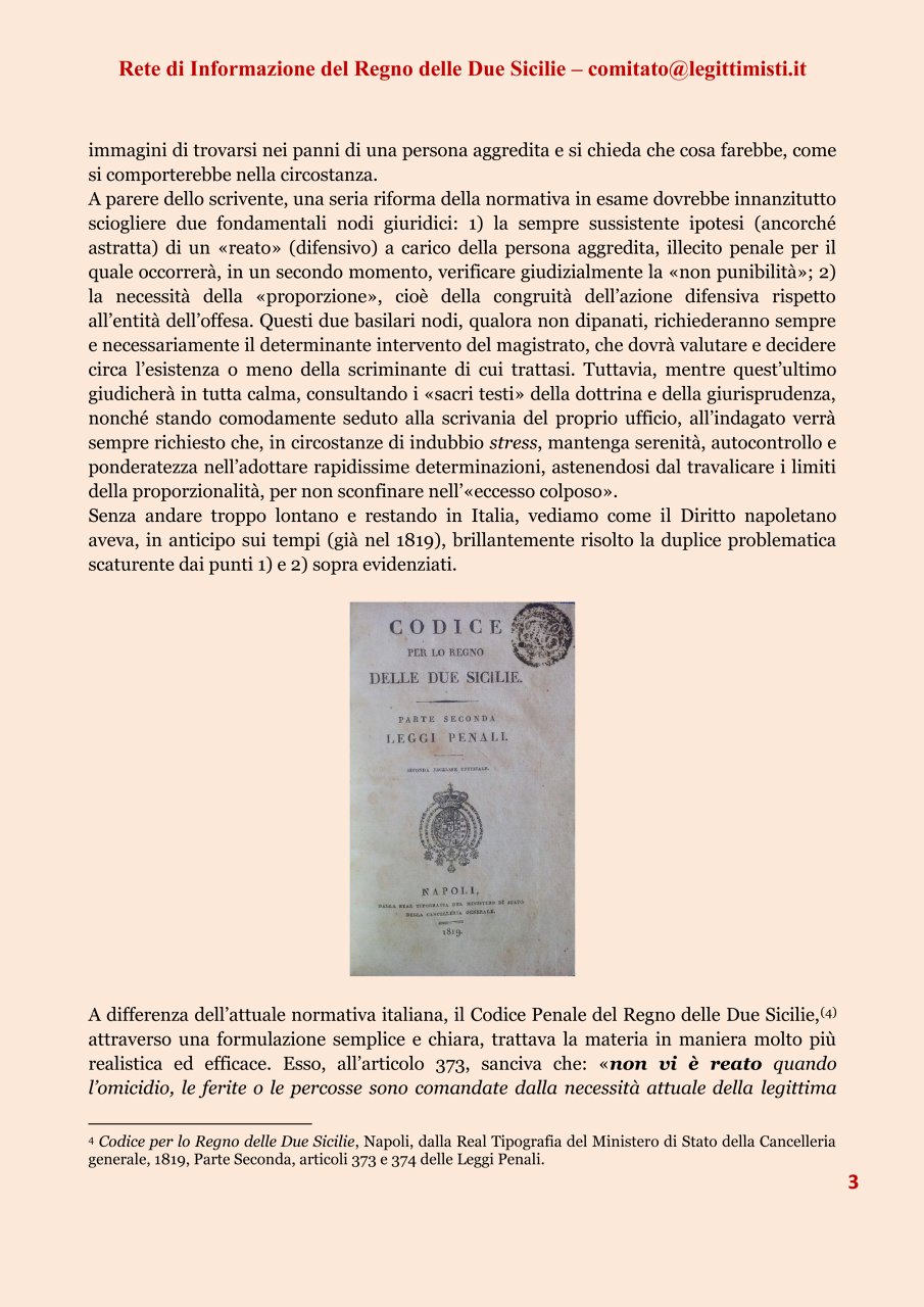 LA LEGITTIMA DIFESA 3#001
