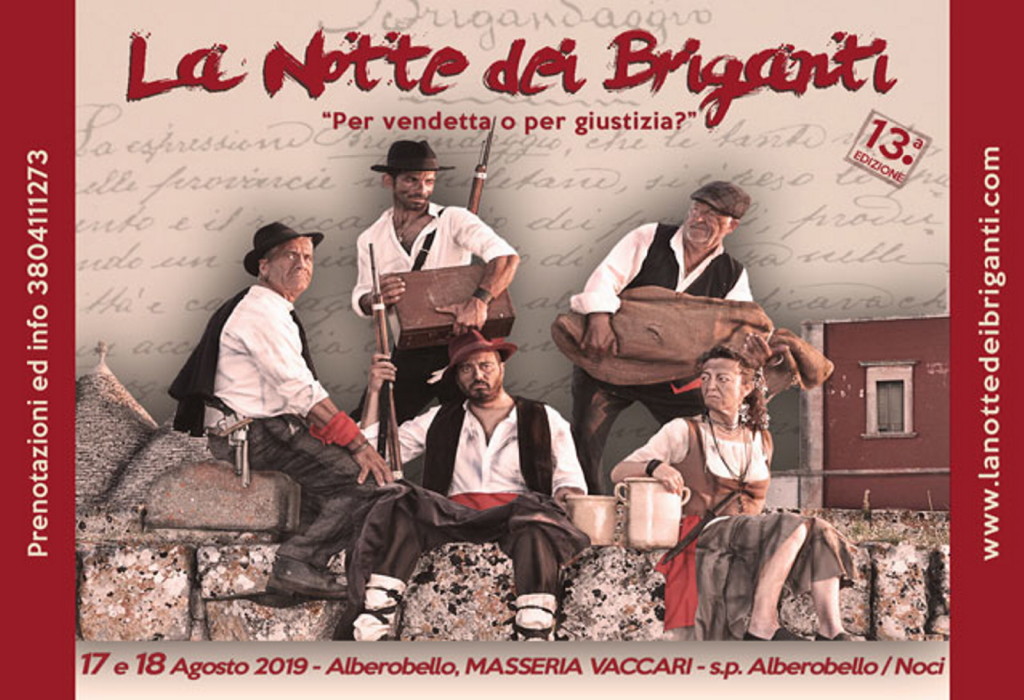 Notte dei Briganti ads alberobello#001