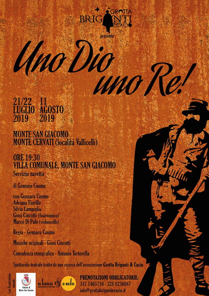 Uno Dio uno Re Monte San Giacomo#001